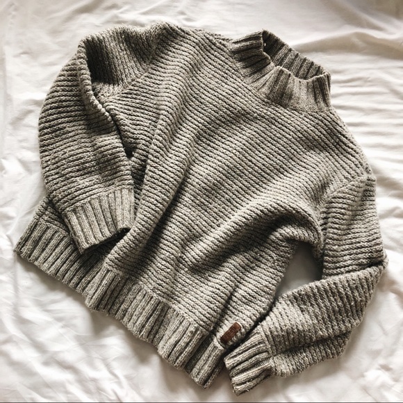 Roots Sweaters - SOLD Cropped Wool Sweater